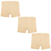 2 x Brand New Hileyu Anti-Chafing Shorts for Women,3 Pieces Seamless Anti-Chafing Shorts Cycling Shorts Safety Shorts Underdress Panties Soft Yoga Shorts Skin Color  - RRP €45.6