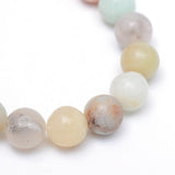 1 x RAW Customer Returns Amazonite beads 8mm A GRADE ball gemstone natural stone jewelry beads G741 - RRP €7.76