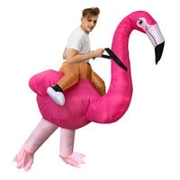 1 x RAW Customer Returns JASHKE Flamingo Costume Inflatable Costume Flamingo Inflatable Costumes Adults Flamingo Costume Adults - RRP €36.99