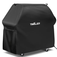 1 x RAW Customer Returns Tavaler Grill Cover Weatherproof Grill Cover 420D Oxford Fabric Grill Cover Gas Grill Cover Grill Protective Cover for Brinkmann, Char Broil, Weber Series 140x65x120cm  - RRP €16.12