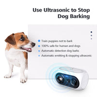 1 x RAW Customer Returns Anti Barking Device for Dogs, Dog Bark Deterrent Devices with 3 Modes, Rechargeable Anti-Dog Barking Device, Dog Bark Control Devices Safe for Small Medium Large Dogs Indoor Outdoor 33 Feet - RRP €20.4