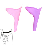 1 x Brand New Women s urinal, urinella for women, standing pee aid funnel, reusable urinal for women, safe urination while standing or squatting, portable and ideal, for camping, traveling, hiking, mountaineering, 2PC - RRP €6.49