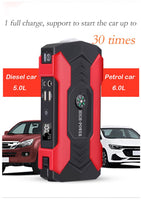 1 x RAW Customer Returns Arubaitai 600A 12V Car Jump Starter Power Bank, Multifunctional LED Light and LCD Display Jump Starter, 12000mAh Emergency Car Battery Booster for up to 6.0L Petrol and 3.0L Diesel Engines - RRP €52.43