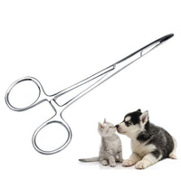 1 x RAW Customer Returns Dog Ear Scissors Pet Ear Locking Pliers Dog Ear Hair Puller Pet Groomers Scissor Dog Grooming Locking Tweezers L  - RRP €8.7