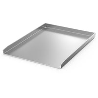 1 x RAW Customer Returns Onlyfire stainless steel grill plate V2A solid 4mm, universal BBQ plancha griddle for charcoal grill, gas grill, 40x30x2.5cm, grill tray, grill pan, grill plate - RRP €69.97