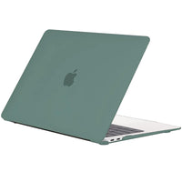 1 x RAW Customer Returns EooCoo Case Compatible with MacBook Air 13 M1 A2337 A2179 A1932 2021 2020-2018 Released Matte Plastic Hard Shell Case - Night Green - RRP €17.98