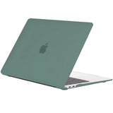 1 x RAW Customer Returns EooCoo Case Compatible with MacBook Air 13 M1 A2337 A2179 A1932 2021 2020-2018 Released Matte Plastic Hard Shell Case - Night Green - RRP €17.98