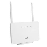 1 x RAW Customer Returns 4G WiFi Router Mobile Portable Wireless 1WAN 2LAN Port, Support 32 Users at the Same Time, Support SIM Card for Winnings, for Home Office-White EU Plug  - RRP €21.6