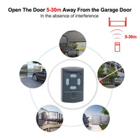 1 x RAW Customer Returns Garage door opener for H rmann hand transmitter 868.3MHz, garage door remote control compatible with H rmann garage door opener 868MHz HSM4 HSE2 HS1 HS4 HSZ1 HSZ2 - RRP €25.2