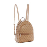 1 x RAW Customer Returns GUESS Large Manhattan Backpack, Latte Logo, One Size for Women - RRP €114.1