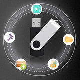 1 x RAW Customer Returns USB Stick 4GB Pack of 20, RAOYI USB Stick 2.0 4GB Pack of 20, Memory Stick 4GB Flash Drive 360 Rotatable Design with Metal Lid 4GB, Black  - RRP €52.99