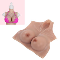 1 x RAW Customer Returns Silicone Breasts, Artificial Silicone Breasts, Artificial Breasts Soft, Comfortable and Odorless C-Cup  - RRP €61.77