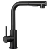 1 x RAW Customer Returns AKLFGN Kitchen Faucet Black, Kitchen Faucet Extendable, Kitchen Mixer Tap Stainless Steel, Kitchen Faucet 360 Swivel, Sink Faucet with Shower Two Water Steel Types, Kitchen Faucet Black - RRP €69.99