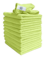 2 x Brand New Microfibre Cloths Similar to Exel Magico Cleaning Cloths. Free chemical cleaning. Large Super Soft Premium Fiber, Washable Duster Fabric for Cars, Motorcycles, Household Appliances, Industrial Use - Yellow, 40x40cm - RRP €45.6