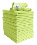 2 x Brand New Microfibre Cloths Similar to Exel Magico Cleaning Cloths. Free chemical cleaning. Large Super Soft Premium Fiber, Washable Duster Fabric for Cars, Motorcycles, Household Appliances, Industrial Use - Yellow, 40x40cm - RRP €45.6