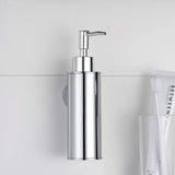 1 x RAW Customer Returns bgl wall mounted soap dispenser, 304 stainless steel, round, chrome color - RRP €18.84