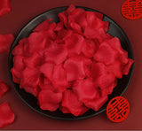 3 x Brand New Silk rose petals, 1000pcs petals artificial silk flower rose petals artificial silk flower for romantic night Valentine s Day bedside table scatter decoration wedding bridal shower decoration. - RRP €18.42