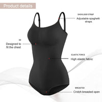 2 x Brand New KOEMCY Women s Shapewear Shapewear Body Shaper Slimming Shaping Underwear Corset Bodysuit Seamless Shaping Body Shaping Slimming Bodysuit Black, L  - RRP €45.58