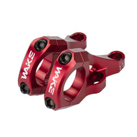 1 x RAW Customer Returns CYSKY Direct Mount Stem 31.8mm Clamp, 2 Pieces Lightweight Split Design for Dual Crown Forks Red  - RRP €45.99