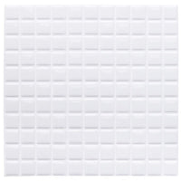 1 x RAW Customer Returns Yoillione 3D Tile Sticker Mosaic Bathroom Tile Film Kitchen Self-Adhesive 3D Mosaic Tile Sticker White Waterproof Tile Sticker Tile Film for Bathroom Living Room - RRP €19.45