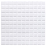 1 x RAW Customer Returns Yoillione 3D Tile Sticker Mosaic Bathroom Tile Film Kitchen Self-Adhesive 3D Mosaic Tile Sticker White Waterproof Tile Sticker Tile Film for Bathroom Living Room - RRP €19.45