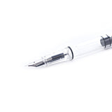 1 x RAW Customer Returns TWSBI Eco fountain pen white F, piston dispenser - RRP €41.16