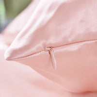 1 x RAW Customer Returns THXSILK 25 Momme Silk Pillowcase for Hair and Skin - Mulberry Silk Pillowcase - Hypoallergenic with Hidden Zipper - Pure Silk on Both Sides ... Charming Pink, 80x80cm  - RRP €54.44