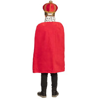 1 x RAW Customer Returns Boland 36100 - King s coat child 80 cm, costume, accessories, coat, wrap, carnival, theme party - RRP €21.6