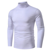 1 x Brand New Ophestin Men s Basic Turtleneck Sweater, Slim Fit, Long Sleeve, Turtleneck, Casual, White, XXL - RRP €26.98