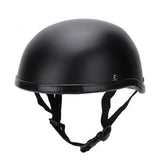 1 x RAW Customer Returns Motorcycle helmet, half shell jet helmet, scooter helmet, bobber moped helmet, motorcycle helmet, cruiser, chopper, moped, retro Harley half helmet, men and women L  - RRP €29.64