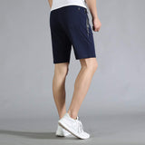 1 x RAW Customer Returns Tansozer Shorts Men s Sports Shorts Gym Jogging Pants Men s Short Chino Shorts Men Summer Blue, XXXL  - RRP €31.99