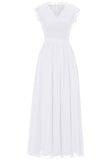 1 x RAW Customer Returns Dressystar Women s Lace Dress Evening Dress Long Elegant for Wedding Party Dress Cocktail Dress Confirmation Dresses White M - RRP €56.71