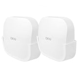 1 x RAW Customer Returns BECEMURU Wall Mount for eero Pro 6, Stability ABS Wall Mount Protective Router Bracket with 3M VHB Tape for eero Pro 6 WiFi System White, 2 Packs  - RRP €25.99