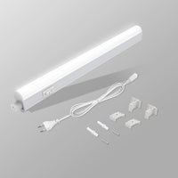 1 x RAW Customer Returns BOYIR under-unit kitchen LED kitchen lamp under-unit with switch 5W 31.5cm 500lm light strip neutral white 4000K super bright kitchen light expandable, cabinet lighting for kitchens, cupboards, bookshelf - RRP €11.09