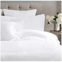 1 x RAW Customer Returns COTTON ARTean bed linen set, organic cotton, white, bed 160 x 190 200 cm, 100 organic cotton. - RRP €69.37