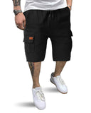 1 x RAW Customer Returns HMIYA Shorts Men Cargo Shorts Cotton Bermuda Shorts Summer Cargo Pants Men Short with Pockets - RRP €31.74