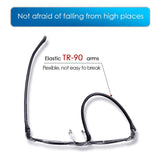 1 x RAW Customer Returns LUFF 2-PACK Reading Glasses HD Anti-Blue Diamond Cut Edge Frameless Reading Glasses - RRP €24.2