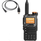 1 x RAW Customer Returns Quansheng UV-K5 8 VHF UHF Dual-Band Ham 5W Portable Two-Way Radio with FM - UV-K5 Plus W USB Programming Cable - RRP €49.99