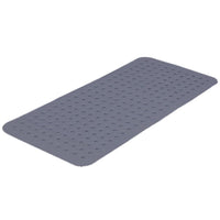 3 x Brand New TranquilBeauty Non-Slip Bath Mat 88x40cm Grey, Diamond Holes, with Suction Cups Machine Washable, Latex Free. Bathtub Mat. Ideal for the Elderly and Children - RRP €51.81