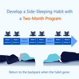 1 x RAW Customer Returns WoodyKnows 2023 New Improved Side Sleeping Backpack Anti-Snoring Aid Solution Sleeping Position Trainer for Comfortable Sleep Better Fit to Your Body L  - RRP €69.99