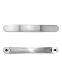 1 x RAW Customer Returns QWORK 8pcs Kitchen Cabinet Handles, Cabinet Handles, Aluminum Alloy, Hole Spacing 96mm - RRP €11.09