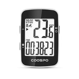 1 x RAW Customer Returns COOSPO BC26 GPS Bike Computer Bluetooth 5.0 Wireless Bicycle Computer Waterproof GPS Speedometer 2.3 inch Screen with Automatic Backlight - RRP €31.69