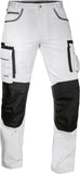 1 x RAW Customer Returns Uvex Tune-Up Men s Long Work Trousers - Cargo Trousers for Work, White, 56 - RRP €59.99