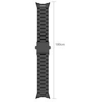 1 x Brand New LOKEKE Compatible with Google Pixel Watch Stainless Steel Replacement Band, Compatible with Google Pixel Watch Black Stainless Steel , Stainless Steel, Created Quartz - RRP €21.6