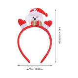 1 x Brand New frcolor Christmas Headbands Santa Claus Christmas Tree Antlers Oklahoma Bears Gloves Headbands for Christmas, Set of 9 - RRP €12.28