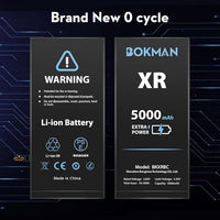 1 x RAW Customer Returns bokman Battery for iPhone 11, High Capacity Increased with 5000 mAh Polymer Lithium Battery Replacement with Repair Kit - RRP €25.96