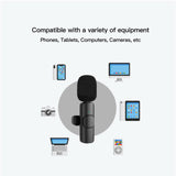 1 x Brand New Wireless Lavalier Microphone for USB-C andriod phones, Video, YouTube Facebook Live Stream, Vlog, Interview, Auto-syncs Clip-on, Plug-Play No Need App or Bluetooth  - RRP €31.2