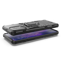 1 x Brand New BeyondTop Tough Armor Case for Oppo Find X5 Pro, Back Protection with 360 Degree Ring Kickstand Shockproof Protective Case for Oppo Find X5 Pro, Black - RRP €21.6