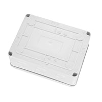 1 x RAW Customer Returns Aoyfuwell Junction box waterproof IP65, surface-mounted junction box, outdoor distribution box, electrical project boxes, ABS cable junction box for electrical junction box control - 150 x 110 x 70 mm - RRP €9.99