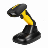 1 x RAW Customer Returns NetumScan Wireless 2D Barcode Scanner, Waterproof and Antimicrobial Barcode Reader QR PDF17 Data Matrix Code Charging Station with Integrated Receiver NS1202W - RRP €127.99